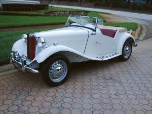 MG TD Roadster White '1951